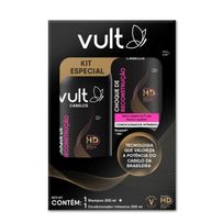 Kit Vult Choque de Reconstrução Shampoo 200ml + Condicionador Intensivo 200ml