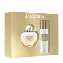 Kit Banderas Her Golden Secret Perfume Feminino 80ml + Desodorante Spray 150ml