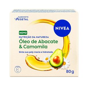 Sabonete em Barra Nivea Nutrição da Natureza Óleo de Abacate & Camomila 80g