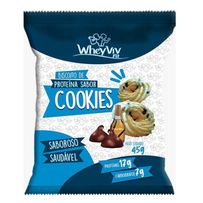 Biscoito de Proteína WheyViv Fit Sabor Cookies 45g