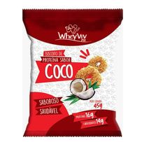 Biscoito de Proteína WheyViv Fit Sabor Coco 45g