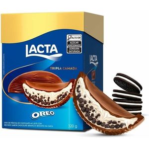 Ovo de Páscoa Lacta Oreo Tripla Camada 320g