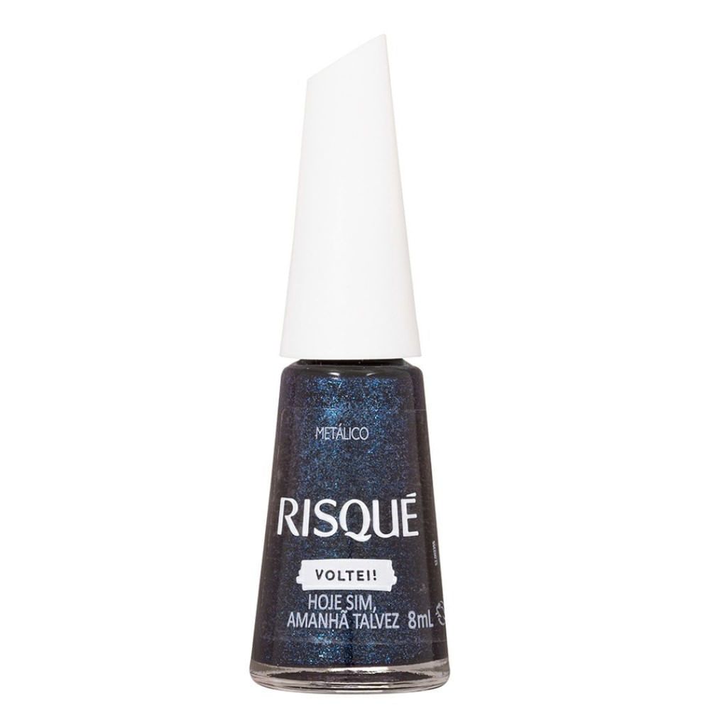 Esmalte Risqué Metálico Voltei Hoje sim, Amanhã Talvez 8ml