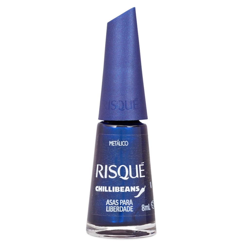 Esmalte Risqué Metálico Chillibeans Asas para Liberdade 8ml