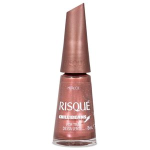 Esmalte Risqué Metálico Chillibeans Por Trás Dessa Lente 8ml