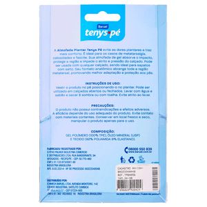 Almofada Plantar Tenys Pé Tamanho 34 - 38 1 Par