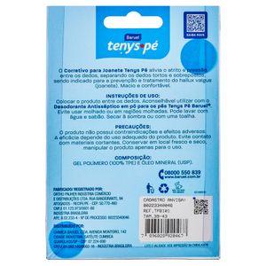 Corretivo para Joanete Tenys Pé Tamanho 39 - 43 1 Par