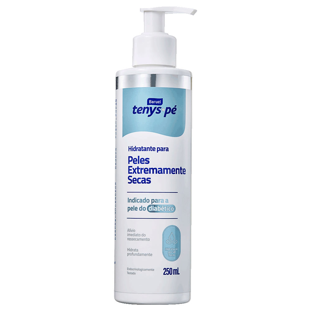 Hidratante para Pele Extremamente Seca Tenys Pé Baruel 250ml