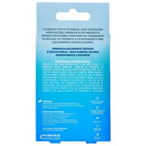 Curativo Hidrocoloide para Bolhas Baruel Tenys Pé Calcanhares 6 Unidades