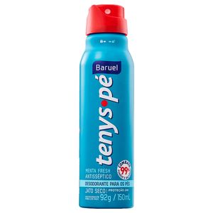 Desodorante Para Os Pés Jato Seco Tenys Pé Menta Fresh 150ml