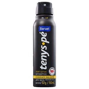 Desodorante Para Os Pés Baruel Tenys Pé Sport Edition Jato Seco 150ml