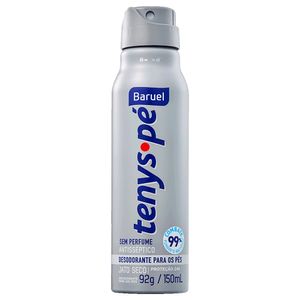 Antisséptico Tenys Pé Baruel Jato Seco Sem Perfume 92g