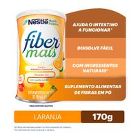 Suplemento Alimentar de Fibras Fibermais Laranja 170g