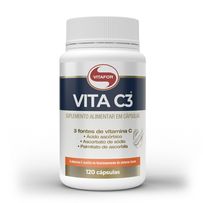 Vita C3 Vitafor Vitamina C 120 Cápsulas