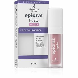 Hidratante Labial Mantecorp Skincare Epidrat Hyalu Lip Oil Volumizador Sem Cor 6ml