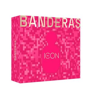 Kit Banderas The Icon Perfume Feminino Eau de Parfum 100ml + Desodorante Spray 150ml