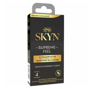 Preservativo Skyn Supreme Feel 4 Unidades