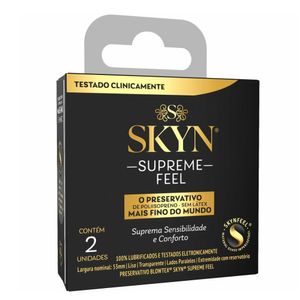 Preservativo Skyn Supreme Feel 2 Unidades