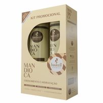 Kit Haskell Mandioca Shampoo 300ml + Condicionador 300ml