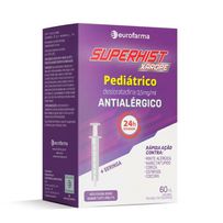 Superhist 0,5mg/ml Eurofarma Xarope Sabor Tutti Frutti 60ml + Seringa Dosadora