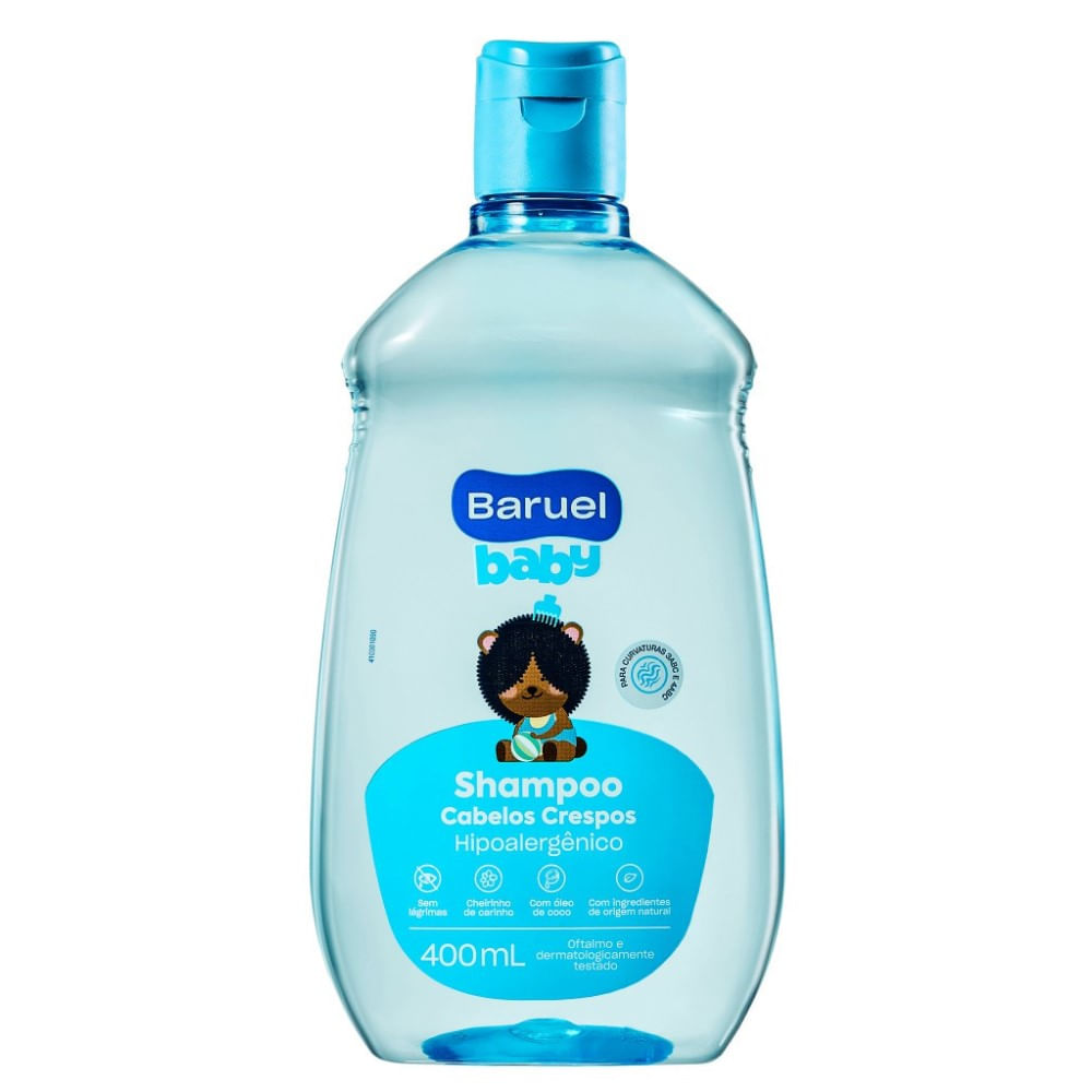 Shampoo Baruel Baby Cabelos Crespos 400ml