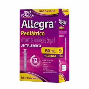 Antialérgico Allegra 6mg/ml Pediátrico 150ml
