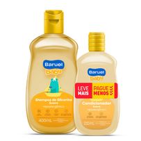 Kit Baruel Baby Suave Shampoo 400ml + Condicionador 210ml