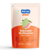 Sabonete Líquido Infantil Baruel Baby Glicerina Refil 210ml
