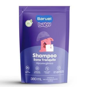 Shampoo Baruel Baby Sono Tranquilo Refil 380ml