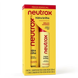 Kit Neutrox Classico Hidra Brilho Shampoo 300ml + Condicionador 200ml
