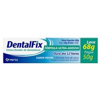 Creme Fixador de Dentadura Dentalfix Sabor Menta 68g