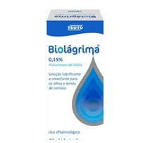 Biolágrima 0,15% Teuto Solução Oftálmicas 100ml