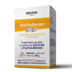 Kolikdoran Baby Weleda Glóbulos Uso Oral 20g