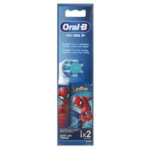 Refil para Escova Elétrica Oral-B Marvel Homem-Aranha 2 Unidades