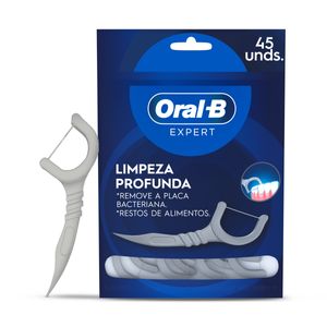 Fio Dental Oral B Expert Floss Picks 45 Unidades