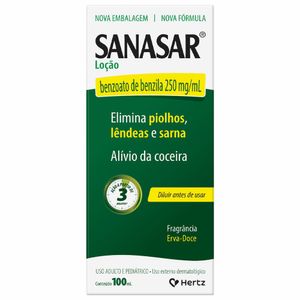 Loção Sanasar Erva-Doce 100ml