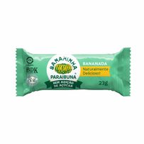 Bananada Bananinha Paraibuna Sem Açúcar Vegano Sem Conservantes 23g