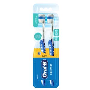 Escova Dental Oral B Indicator Cerdas Inteligentes 2 Unidades