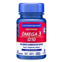 Ômega 3 Q10 Catarinense Nutrição 60 Cápsulas