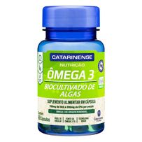Ômega 3 Biocultivado de Algas Catarinense Nutrição 60 Cápsulas