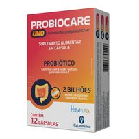 Probiótico Probiocare Uno Catarinense 12 Cápsulas