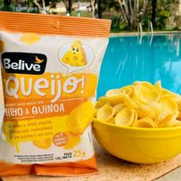 Salgadinho de Milho com Quinoa Belive Sabor Queijo 25g