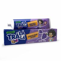 Creme Dental Trá Lá Lá Kids com Flúor Uva 50g