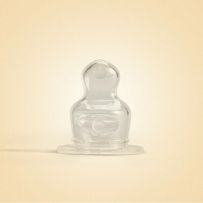 Bico de Mamadeira Cimed João e Maria Silicone Fluxo Médio 3+ Meses 1 Unidade