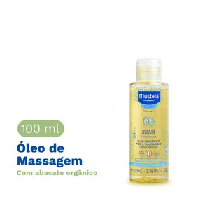 Óleo de Massagem Mustela Bebê com Abacate Orgânico 100ml