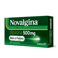 Analgésico e Antitérmico Novalgina 500mg 30 Comprimidos
