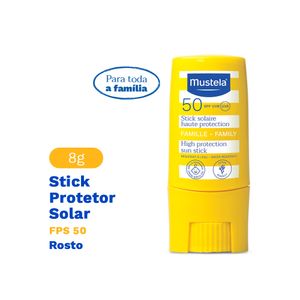 Protetor Solar Stick Mustela Alta Proteção FPS50 8g