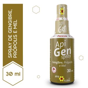 Apigen Spray Apis Flora Gengibre, Própolis e Mel 30ml