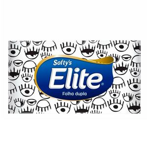 Lenço De Papel Elite Softy's Máxima Suavidade 100 Folhas