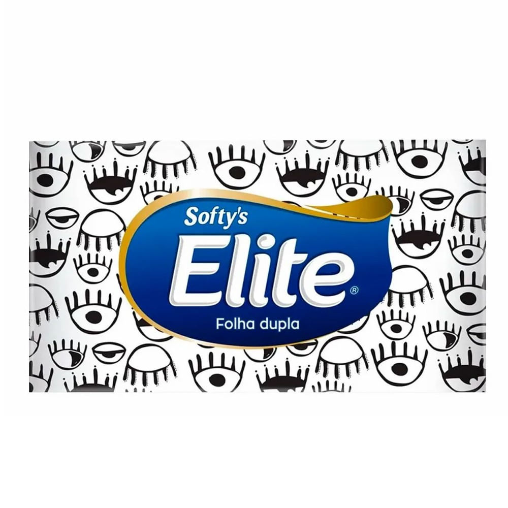 Lenço De Papel Elite Softy's Máxima Suavidade 100 Folhas